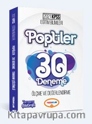 2021 Kpss Eğitim Bilimleri Popüler Ölçme ve Değerlendirme Tamamı Çözümlü 30 Deneme