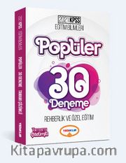 2021 Kpss Eğitim Bilimleri Popüler Rehberlik ve Özel Eğitim Tamamı Çözümlü 30 Deneme