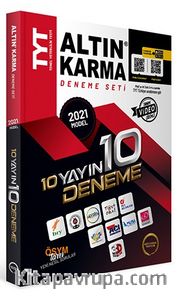 Altın Karma TYT Deneme Seti 10 Farklı Yayın 10 Farklı Deneme