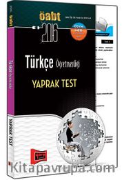 2016 ÖABT Türkçe Öğretmenliği Yaprak Test 