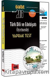 2016 ÖABT Türk Dili Ve Edebiyatı Öğretmenliği Yaprak Test 