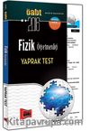 2016 ÖABT Fizik Öğretmenliği Yaprak Test 