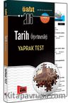 2016 ÖABT Tarih Öğretmenliği Yaprak Test 