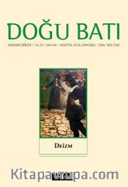 Doğu Batı Dergisi 94. Sayı Deizm