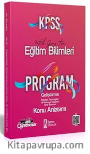 2021 KPSS Eğitim Bilimleri Program Geliştirme Konu Anlatımı 