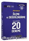 2021 KPSS Eğitim Bilimleri Ölçme ve Değerlendirme Tamamı Çözümlü 20 Deneme