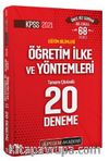 2021 KPSS Eğitim Bilimleri Öğretim İlke ve Yöntemleri Tamamı Çözümlü 20 Deneme