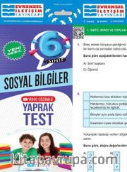 6. Sınıf Sosyal Bilgiler Video Çözümlü Yaprak Test