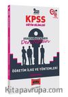 2021 KPSS Eğitim Bilimleri Öğretim İlke ve Yöntemleri Anahtar Hocaların Ders Notları