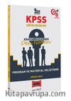 2021 KPSS Eğitim Bilimleri Program ve Materyal Geliştirme Anahtar Hocaların Ders Notları