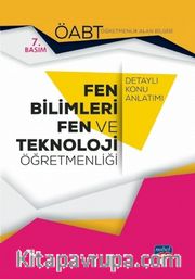 2021 ÖABT Fen Bilimleri ve Teknoloji Öğretmenliği - Öğretmenlik Alan Bilgisi - Detaylı Konu Anlatımı 