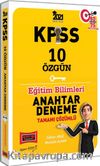 2021 KPSS Eğitim Bilimleri Tamamı Çözümlü 10 Özgün Anahtar Deneme