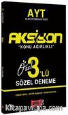2021 AYT Aksiyon Sözel 3’lü Deneme