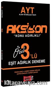 2021 AYT Aksiyon Eşit Ağırlık 3’lü Deneme