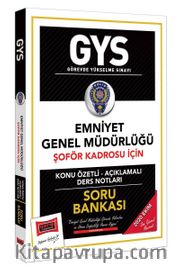 GYS Emniyet Genel Müdürlüğü Şoför Kadrosu İçin Konu Özetli Soru Bankası