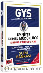 GYS Emniyet Genel Müdürlüğü Memur Kadrosu İçin Konu Özetli Soru Bankası