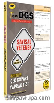 2021 DGS Sayısal Yetenek Yaprak Test
