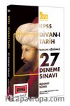 2021 KPSS Divan-ı Tarih Tamamı Çözümlü 27 Deneme Sınavı
