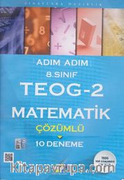 8. Sınıf TEOG 2 Matematik Çözümlü 10 Deneme 