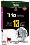 2016 ÖABT Türkçe Öğretmenliği Tamamı Çözümlü 13 Deneme Sınavı