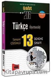 2016 ÖABT Türkçe Öğretmenliği Tamamı Çözümlü 13 Deneme Sınavı