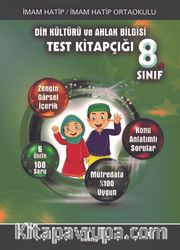 8. Sınıf Din Kültürü ve Ahlak Bilgisi Test Kitapçığı