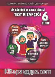 6. Sınıf Din Kültürü ve Ahlak Bilgisi Test Kitabı