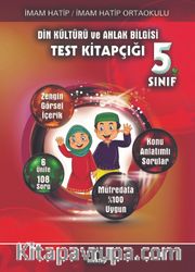 5. Sınıf Din Kültürü ve Ahlak Bilgisi Test Kitabı