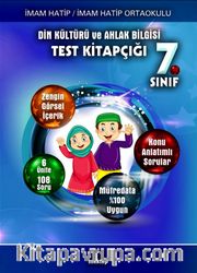 7. Sınıf Din Kültürü ve Ahlak Bilgisi Test Kitabı