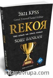 2021 KPSS Genel Yetenek Genel Kültür Tüm Dersler Rekor Soru Bankası