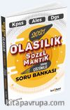 2021 KPSS DGS ALES Olasılık Sözel Mantık Tamamı Çözümlü Soru Bankası 