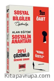 2021 ÖABT Sosyal Bilgiler Öğretmenliği Sosyalin Anahtarı Konu Özetli 20’li Çözümlü Deneme Sınavı