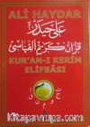 Ali Haydar Kur'an-ı Kerim Elifbası