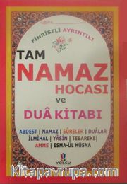 Fihristli Ayrıntılı Tam Namaz Hocası ve Dua Kitabı (Kod:Hlk06)