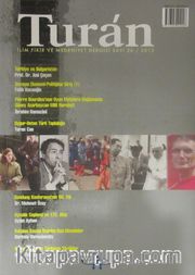 Turan İlim Fikir ve Medeniyet Dergisi / Sayı 26 Yıl:2015