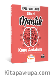 KPSS ALES DGS Sözel Mantık Konu Anlatımı