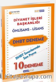 Diyanet İşleri Başkanlığı Önlisans-Lisans DHBT 10 Deneme