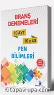 AYT Fen Bilimleri 10 Branş Deneme