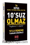 2021 KPSS Genel Yetenek Genel Kültür 10’suz Olmaz Tamamı Çözümlü 10 Deneme