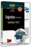2016 ÖABT Coğrafya Öğretmenliği Yaprak Test