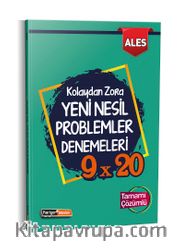 2021 ALES Kolaydan Zora 9x20 Yeni Nesil Çözümlü Problemler Denemeleri 