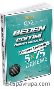2021 ÖABT Beden Eğitimi Öğretmenliği Tamamı Çözümlü 5x75 Deneme
