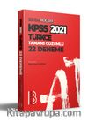 2021 KPSS Türkçe Tamamı Çözümlü 22 Deneme