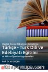 Meslek Öncesi Öğretmen Yetiştirme Türkçe - Türk Dili ve Edebiyatı Eğitimi ve Mikro-Öğretim Uygulamaları