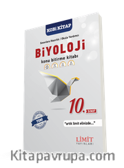 10. Sınıf Biyoloji Konu Bitirme Kitabı