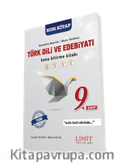 9. Sınıf Türk Dili ve Edebiyatı Konu Bitirme Kitabı