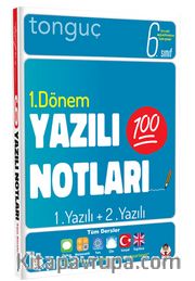 6. Sınıf Yazılı Notları 1. Dönem 1 ve 2. Yazılı