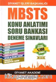 2016 MBSTS Konu Anlatımlı Soru Bankası Deneme Sınavları
