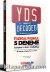 YDS Decoded Tamamı Video Çözümlü Fasikül 5 Deneme