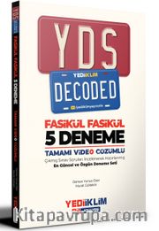 YDS Decoded Tamamı Video Çözümlü Fasikül 5 Deneme